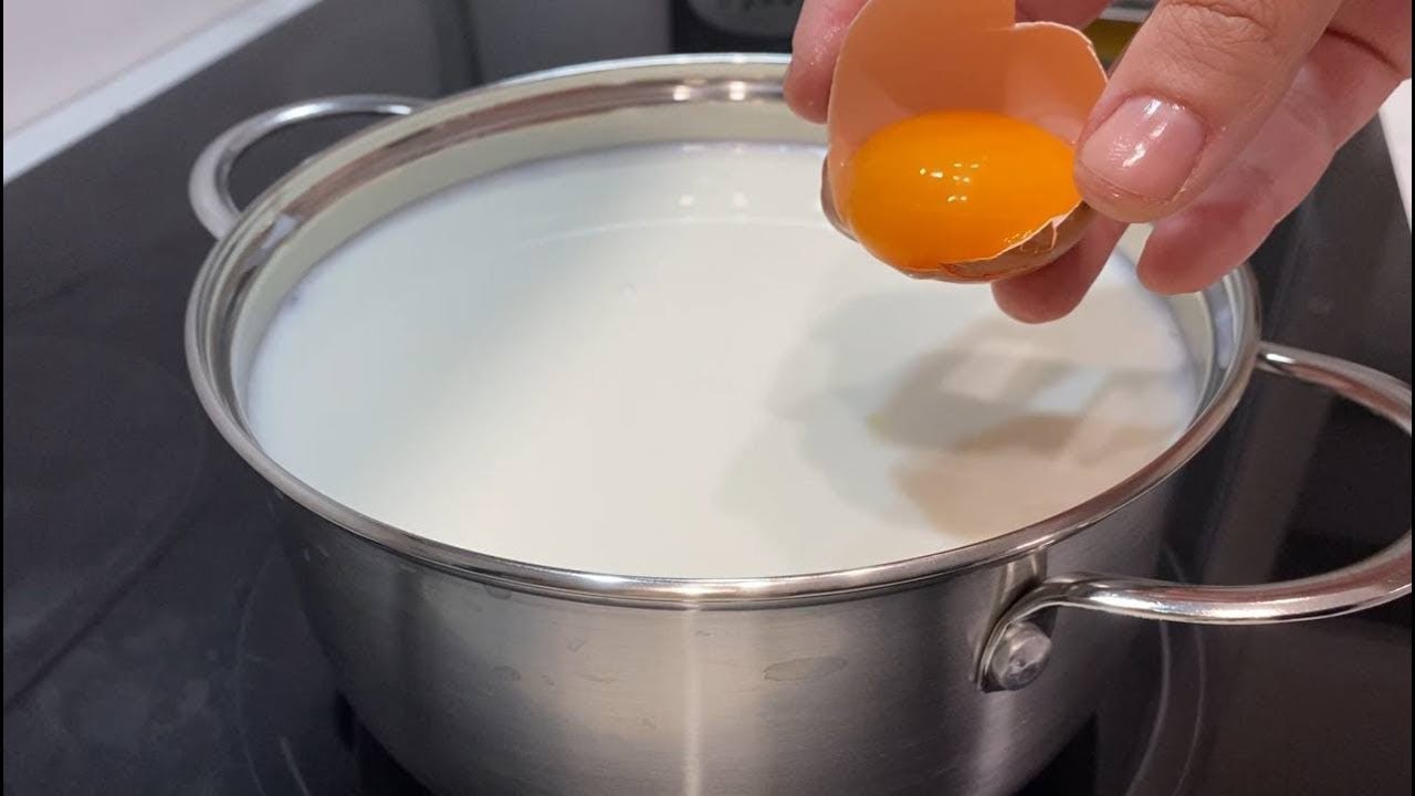 Положи яйцо в кипящее молоко — и ты больше никогда не купишь сыр!