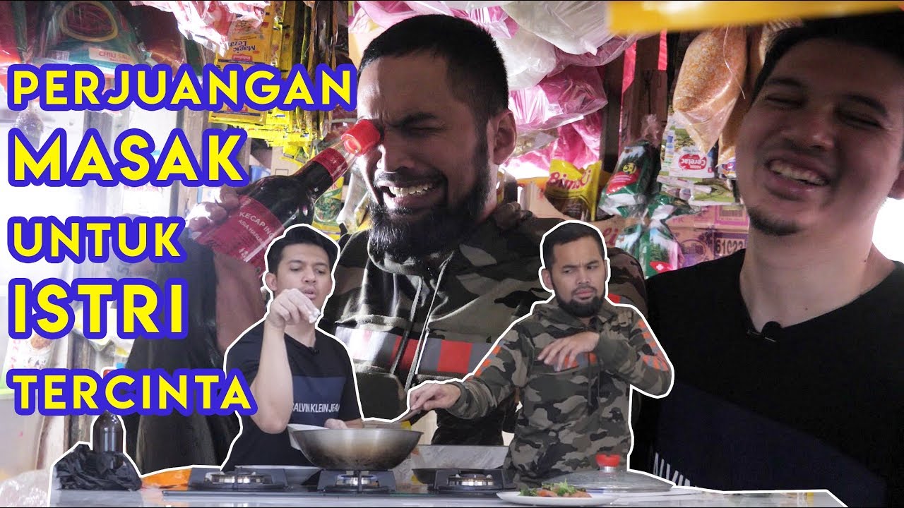 DRAMA MASAK APA LAGI INI??😭  PAPA MASAK #3