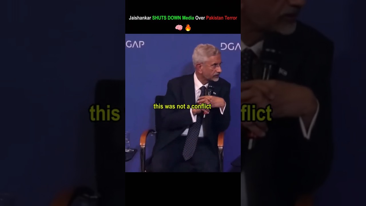 Jaishankar’s EPIC Reply 🔥 