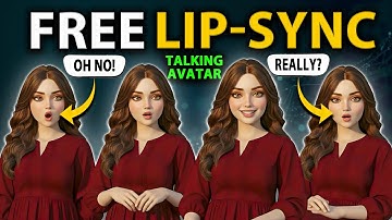 100% Free AI LipSync for Talking Avatar | Perfect for Faceless YouTube Automation