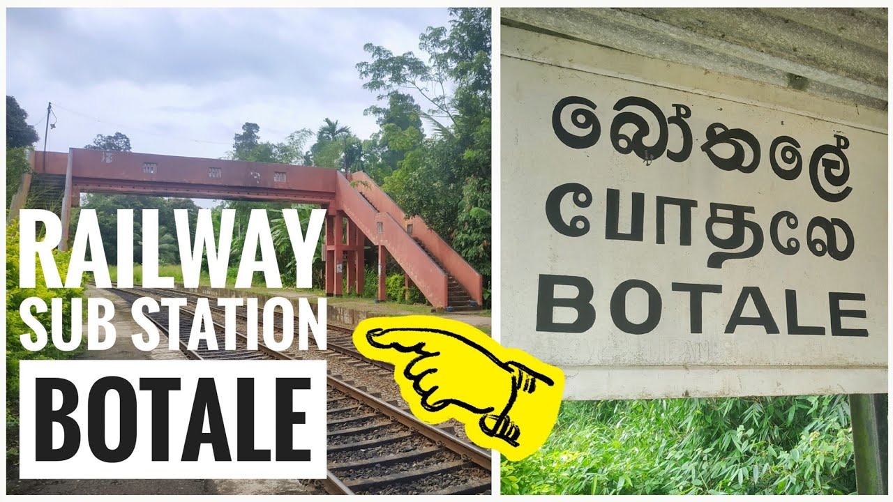 Bothale Railway Station in Sri Lanka - YouTube