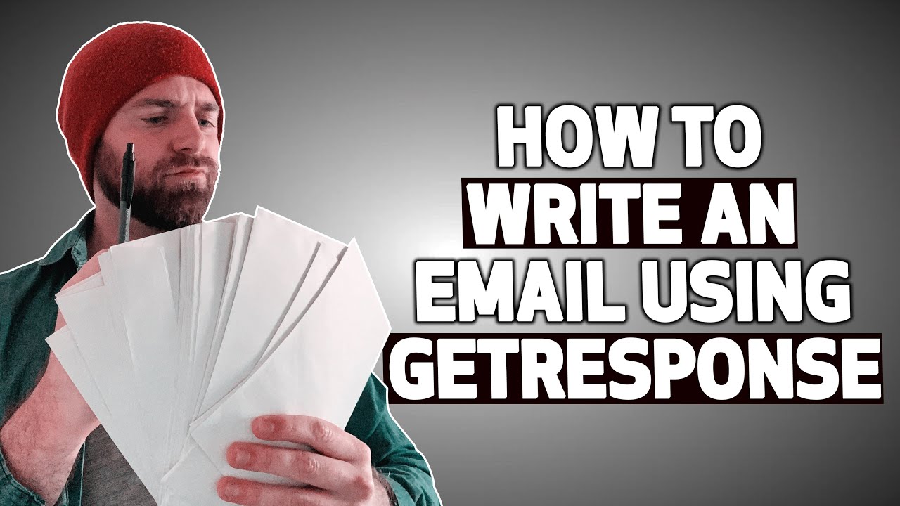 How To Write An Email Using GetResponse (Tutorial)