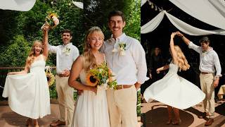 We got married!! 🤍 Our cozy backyard wedding story