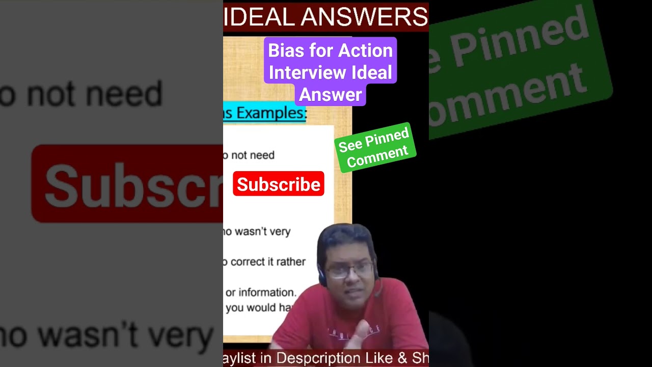 Bias for Action |Amazon Leadership Principle -Interview Questions & Answers 