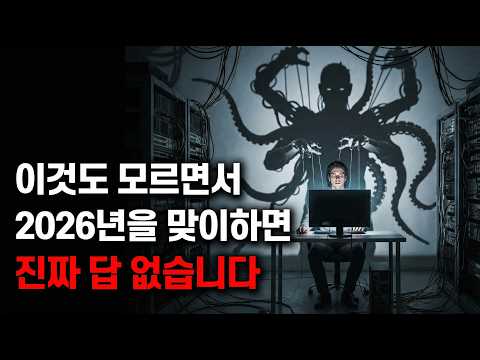 2026년 이전에 꼭 보세요  AI 필수 상식 모르면 부끄러운 미래가 옵니다