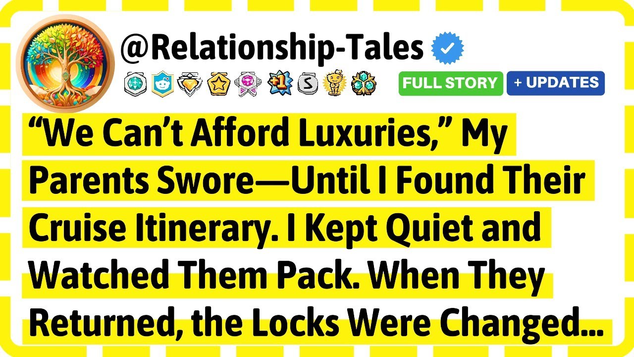 “We Can’t Afford Luxuries,” My Parents Swore—Until I Found Their Cruise Itinerary. I Kept Quiet and