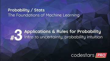 Uncertainty and probability intuition - Probability / Stats: The Foundations of Machine Learning