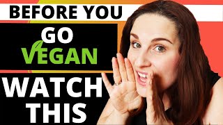 5 things you need to know BEFORE you go vegan | How to go vegan for success