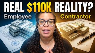 What $110K Actually Means as a Business Analyst: Employee vs. Contractor