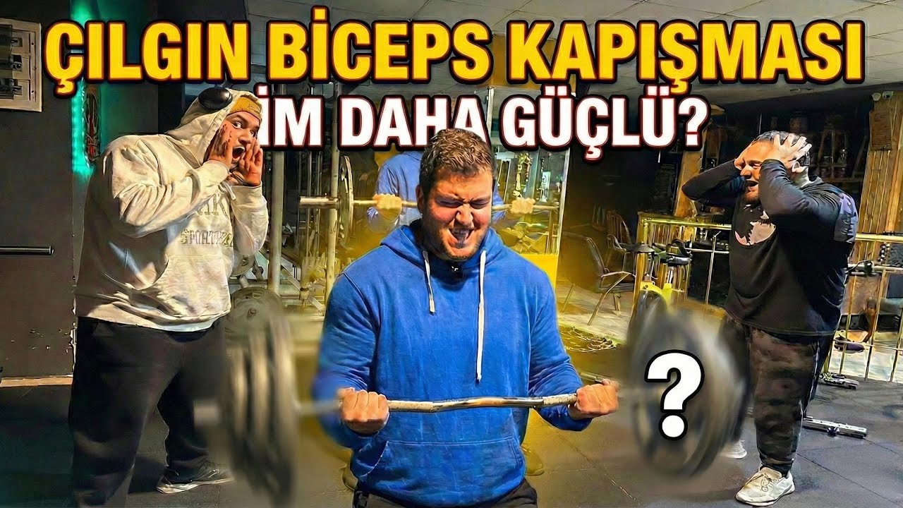 Çılgın Biceps Kapışması! Kim Daha Güçlü?