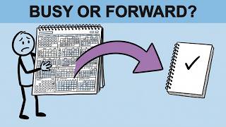 Your Calendar Is Full. Is Your Life Moving Forward