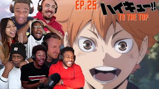 THE GARBAGE BATTLE NEXT ! HAIKYUU TO THE TOP SEASON 4 EPISODE 25 BEST REACTION COMPILATION
