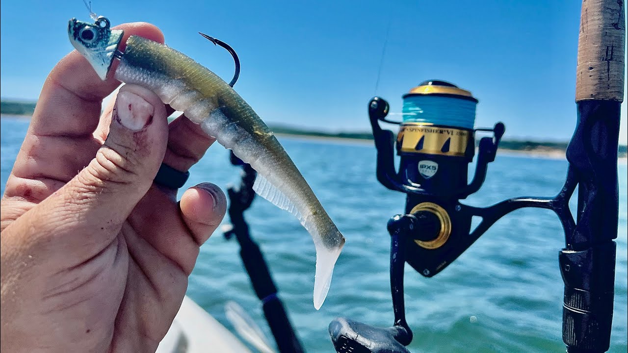 Jigging Swimbaits On Rockpiles For Fluke (Summer Flounder) & Sea Bass