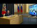 Путин на совещании по экономическим вопросам в Сочи