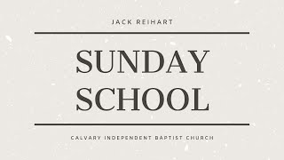 Sunday School | Jack Reihart