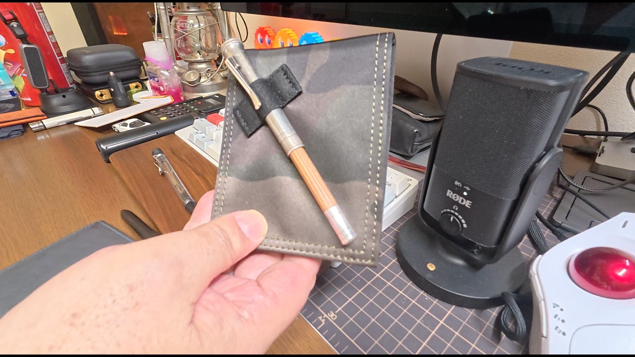 It arrived! PORTER RHODIA COVER CAMO ver. for Rhodia No. 11 - YouTube