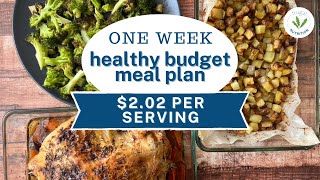 BUDGET Meal Prep (Healthy) $2 Per Meal