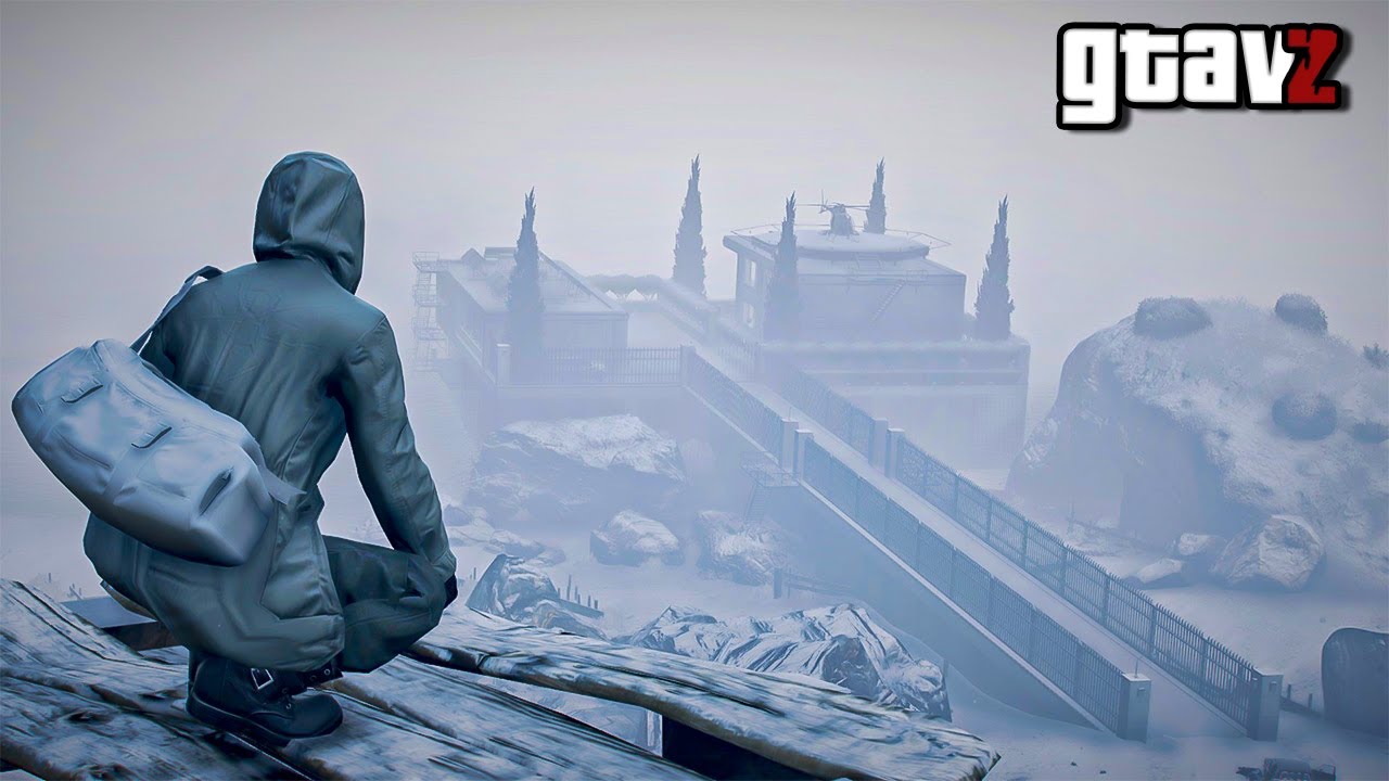 GTA V ZOMBIES - INVADIMOS UMA BASE NA COSTA FORTEMENTE PROTEGIDA!