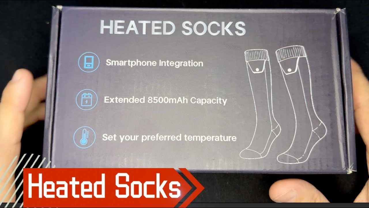 8500mAh Heated Socks Review — App Control, Full-Foot Heat Matrix & -30°F Protection