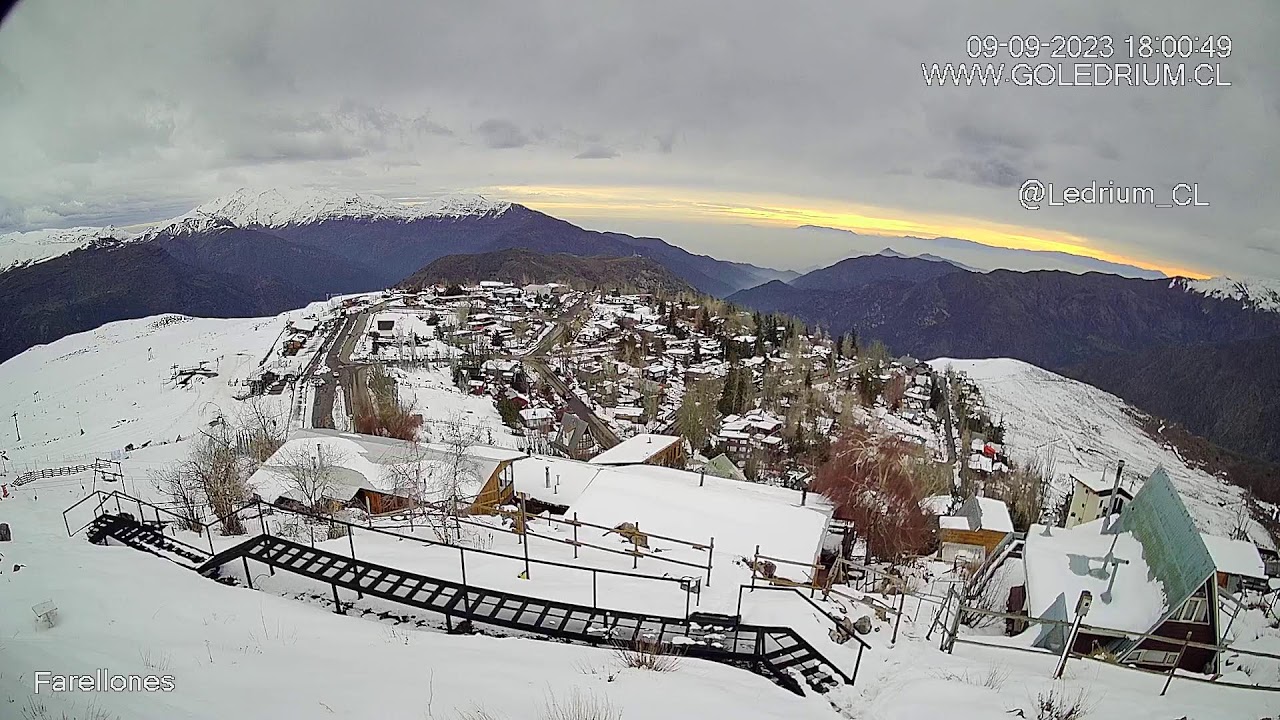 Ledrium - Farellones, Santiago, Chile, Live cam, en vivo, en directo