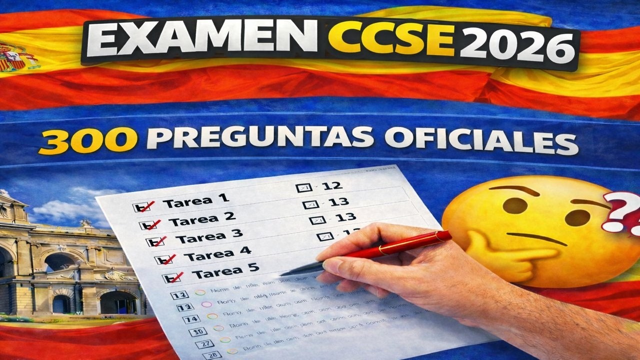 EXAMEN CCSE 2026 COMPLETO I PREGUNTAS OFICIALES