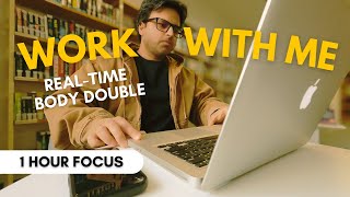 ADHD Deep Work Session - 1 Hour Focus with Rain Sounds for Neurodivergent Adults