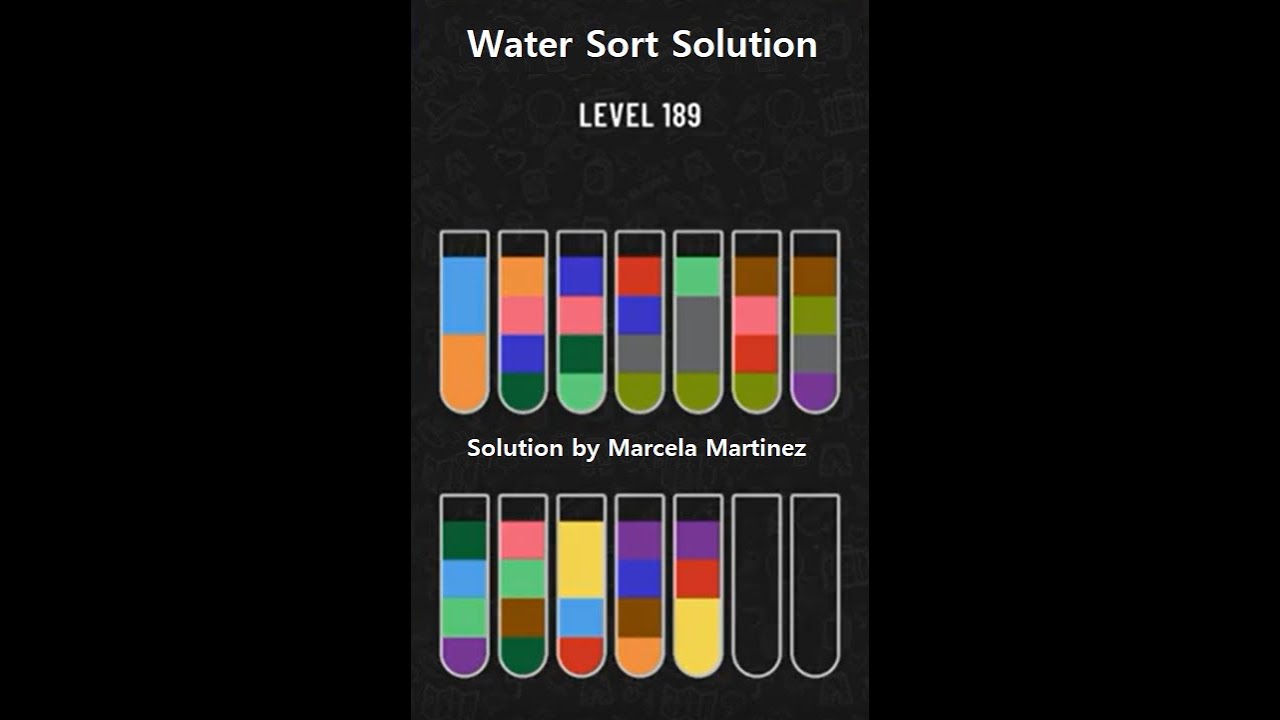 Level 189. Water sort Puzzle mobile games 1085. Water sort Puzzle mobile games Level 1086. Water sort - Color Puzzle game screenshot's.