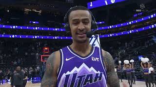 Wemby's from MARS, not France! - John Collins lauds Victor Wembanyama after Jazz's W | NBA on ESPN