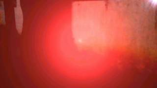 mysterious red light is capture on camera