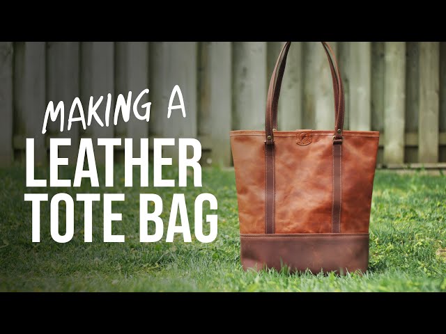 Weaver Leather Tote Bag Pattern