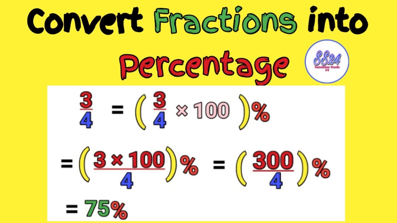 convert-fractions-into-percentage-youtube