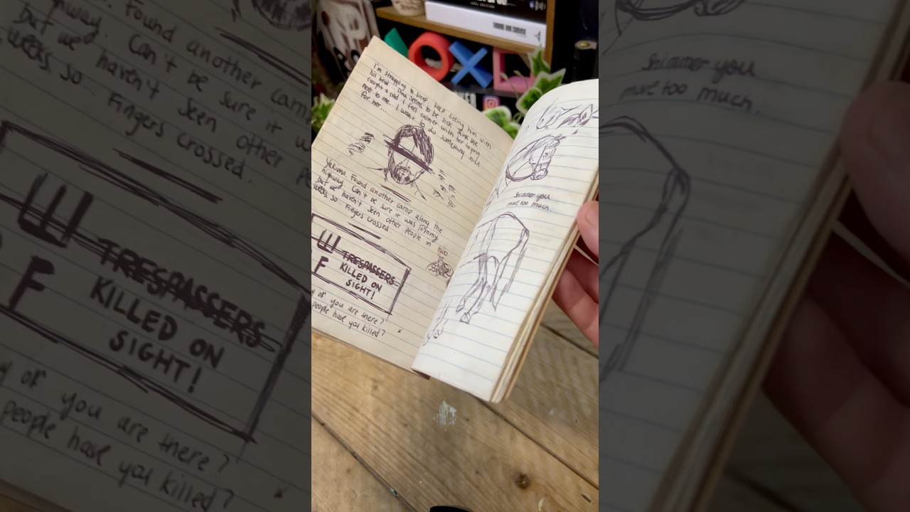 Artist makes Ellie's Journal from The Last of Us