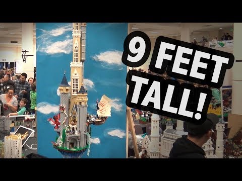 Huge LEGO Castle Tower Lorinean | BrickCon 2017