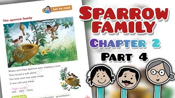 Greetings - Chapter 2 - Part 4 - The sparrow family - Class 1 Mridang - NCERT