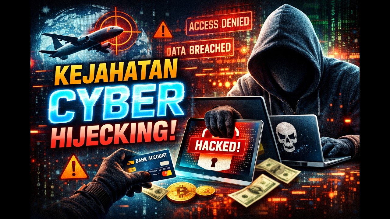 Sekali lengah, data bisa diambil alih. Inilah bahaya kejahatan cyber hijacking.