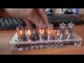 Changing current hour on Z573M nixie clock