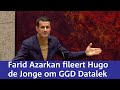 Hugo de Jonge krijgt falie van Farid Azarkan over GGD Datalek