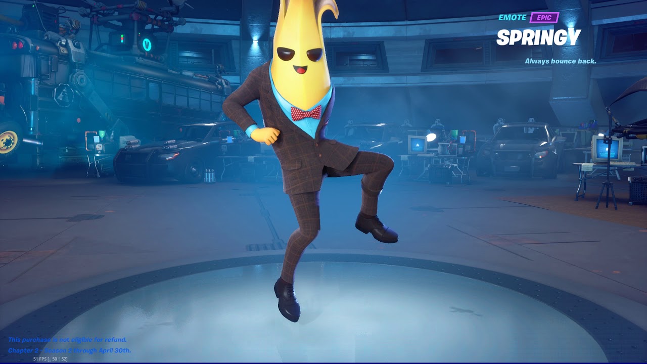Springy Fortnite Emote YouTube