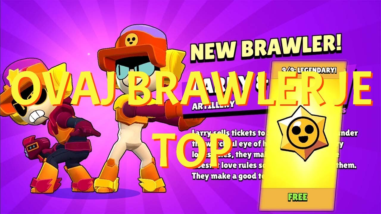 BRAWL STARS - STIGAO JE NOVI BRAWLER A JA GA NISAM ISPROBAO - YouTube