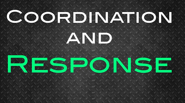 14 Coordination and Response Part 1 IGCSE Biology