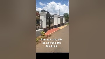 Bán đất vườn mini ở bình giã châu đức bà rịa vũng tàu giá 1 tỷ 2