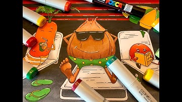 My First Copic illustration?!