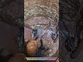 Deep Well Digging: Hand-Chiseling Rock in a Vertical Shaft! 🕳️⛏️