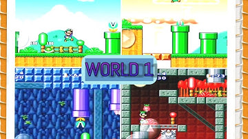 mario worker android: world 1 by me