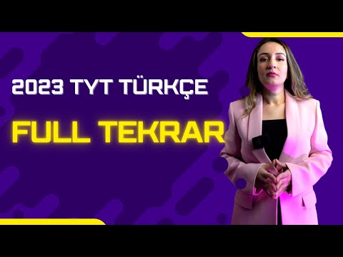 2023 TYT TÜRKÇE FULL TEKRAR