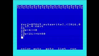 [MSX2++] V9968 S16 (R#20-bit7), SPS (R#25-bit7) TEST