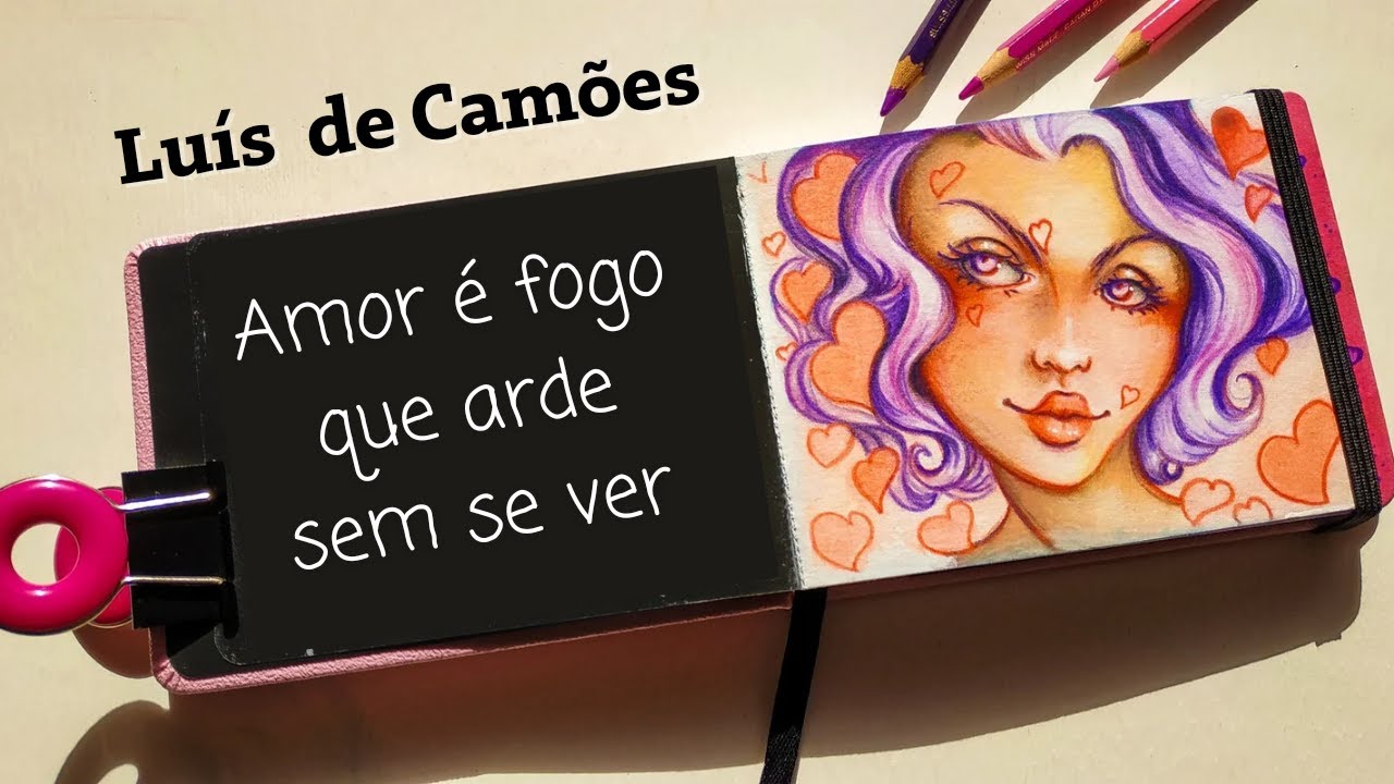 Amor é Fogo Que Arde Sem Se Ver Luís Vaz de Camões Poema ilustrado shorts YouTube Amor é Fogo Que Arde Sem Se Ver Luís Vaz de Camões Poema ilustrado shorts YouTube