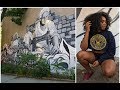 MAKING STREET ART IN HARLEM + Get free AfroPunk tickets! | Daily Vlog 7