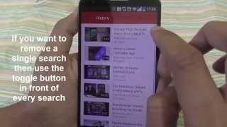 How to Delete YouTube Watch and Search History on Lg G2 How to Delete YouTube Watch and Search History on Lg G2