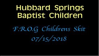 Fully Rely On God - By The Children of Hubbard Springs